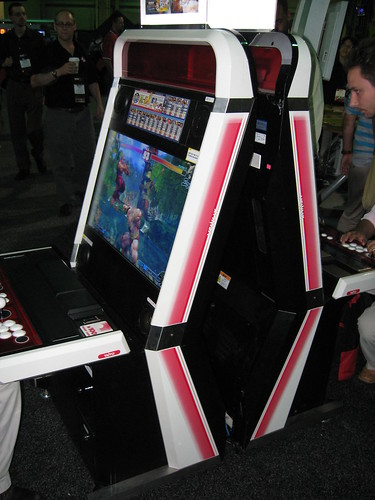 Street Fighter IV cabinet